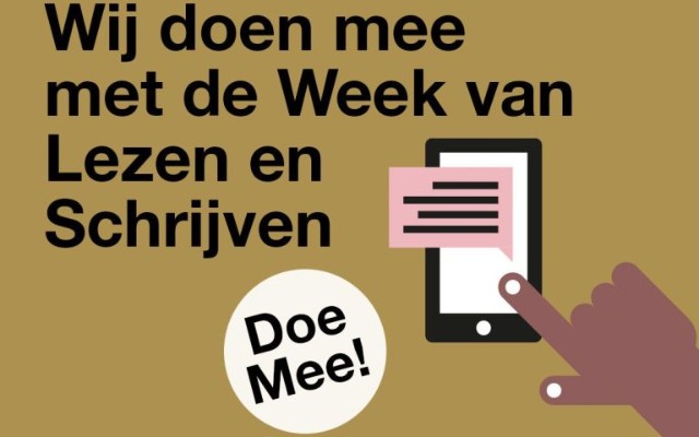 Week van lezen en schrijven